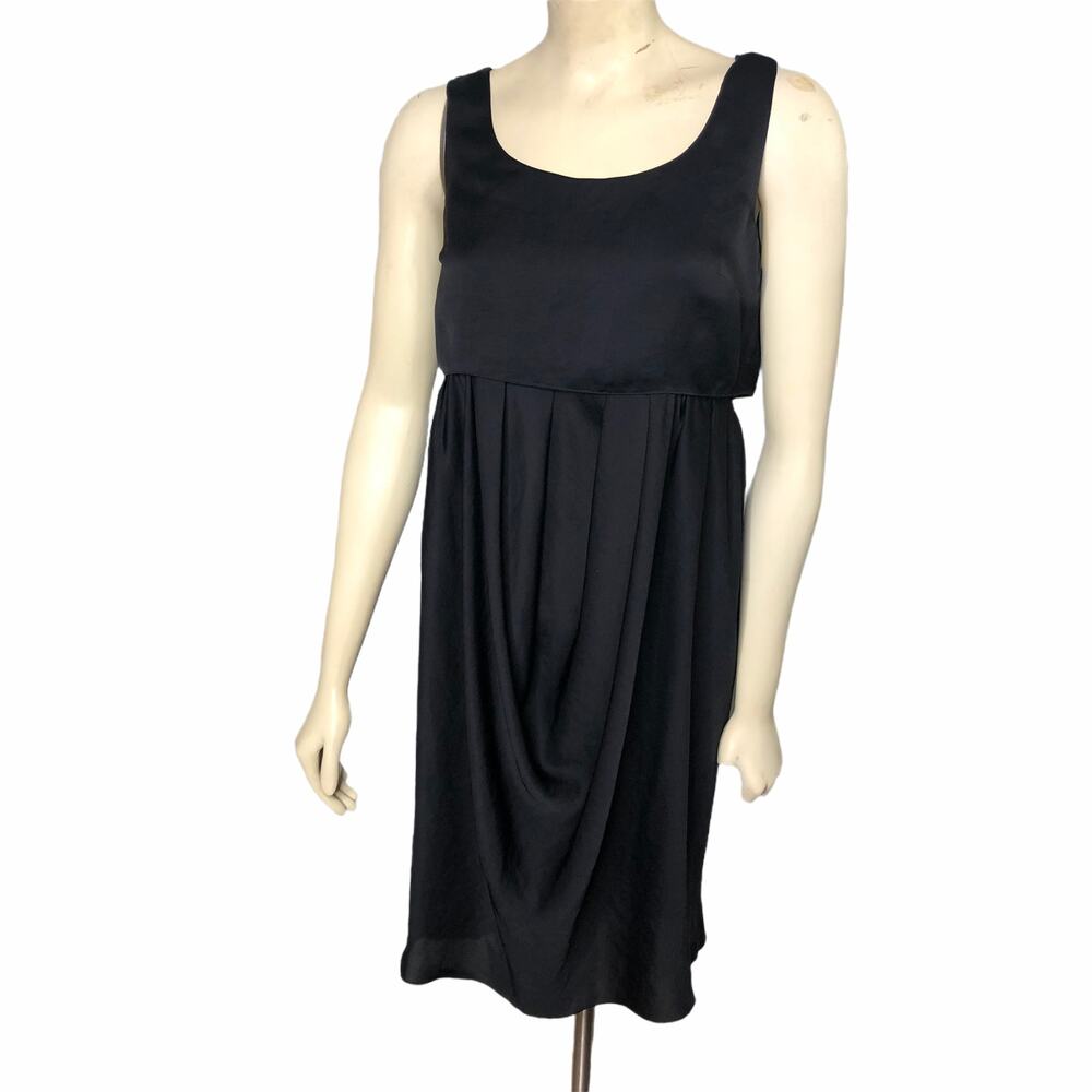 Carven Black Open Back Dress